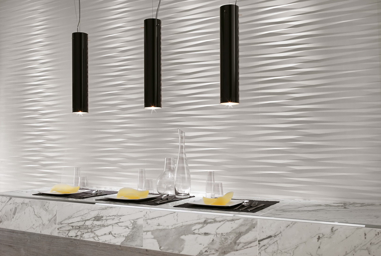 Трехмерная плитка 3D WALL DESIGN BLADE