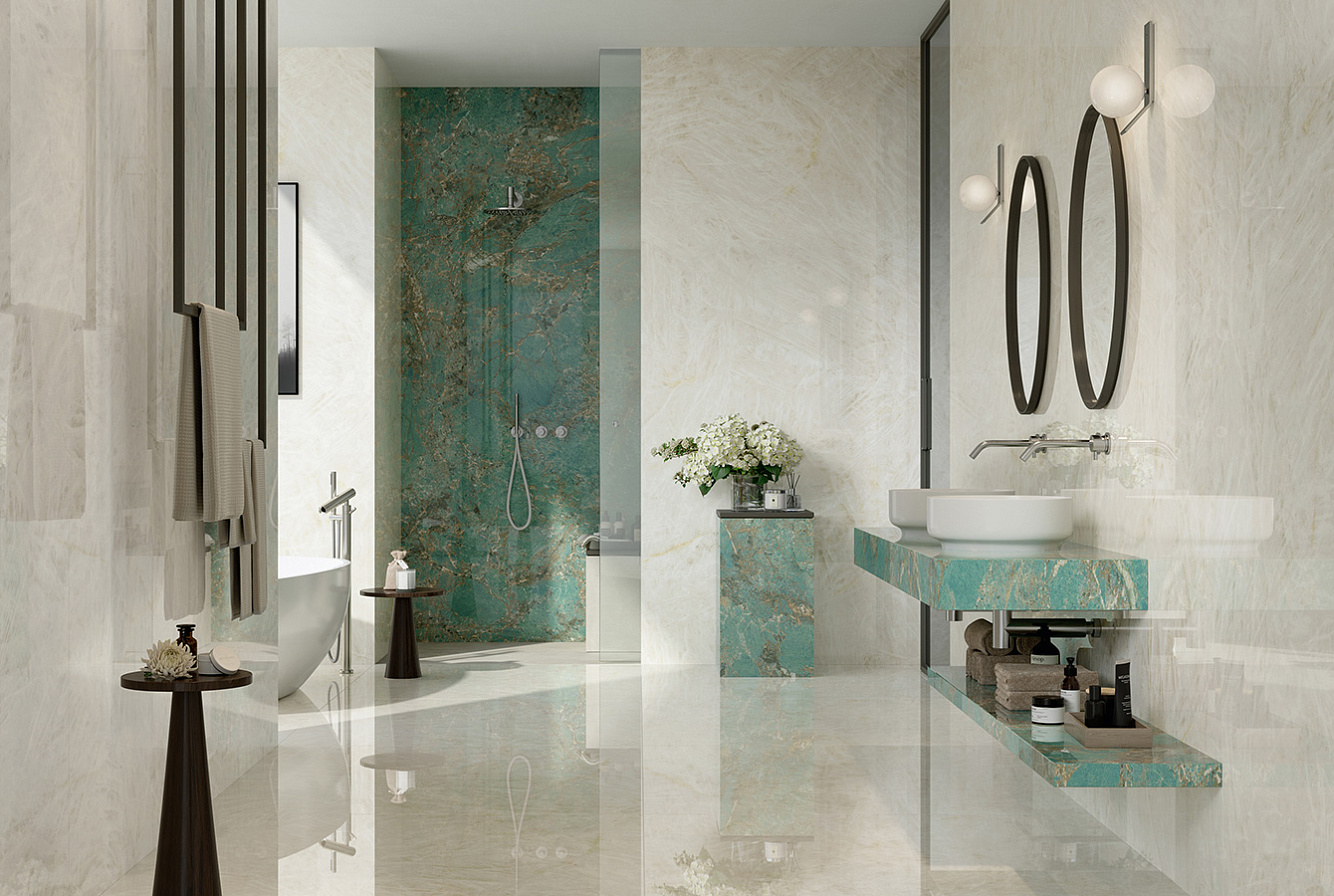 MARVEL GALA  CRYSTAL WHITE + AMAZZONITE